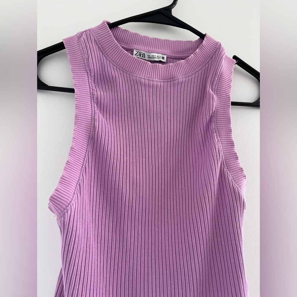 Purple zara tank